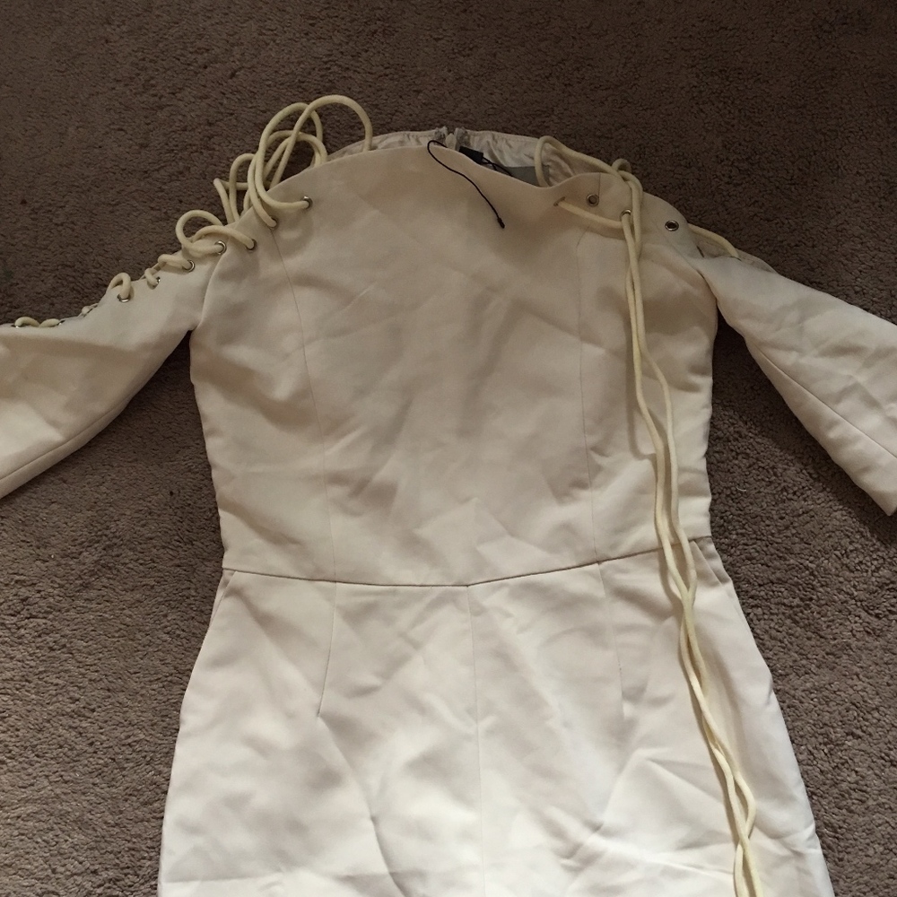 Cream Romper